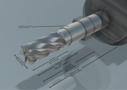 Anatomie des Fräsers in Fusion260